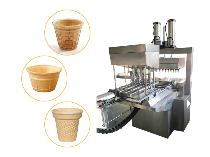 wafer cup making machine