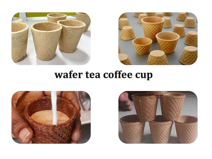 ediable wafer tea cup