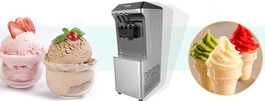 Machine à crème glacée molle à vendre